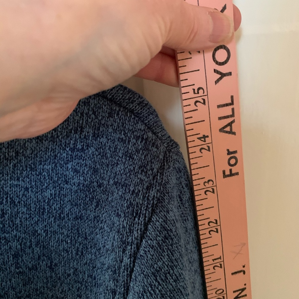 Cozy Blue Fleece Jacket (XL/16-18) Time and Tru (please read message below*) - Picture 8 of 12